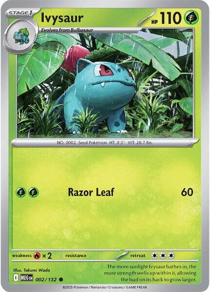 Ivysaur (002/132) [Mega Evolutions: Base Set] | Exor Games Dartmouth