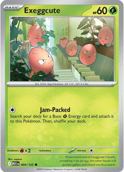 Exeggcute (004/132) [Mega Evolutions: Base Set] | Exor Games Dartmouth