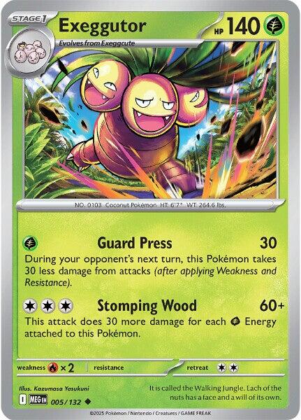 Exeggutor (005/132) [Mega Evolutions: Base Set] | Exor Games Dartmouth
