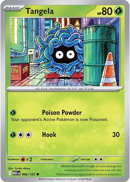 Tangela (006/132) [Mega Evolutions: Base Set] | Exor Games Dartmouth
