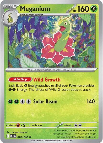 Meganium (010/132) [Mega Evolutions: Base Set] | Exor Games Dartmouth