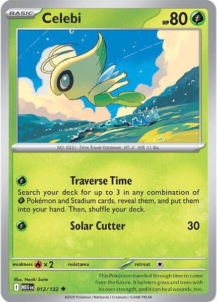 Celebi (012/132) [Mega Evolution: Base Set] | Exor Games Dartmouth