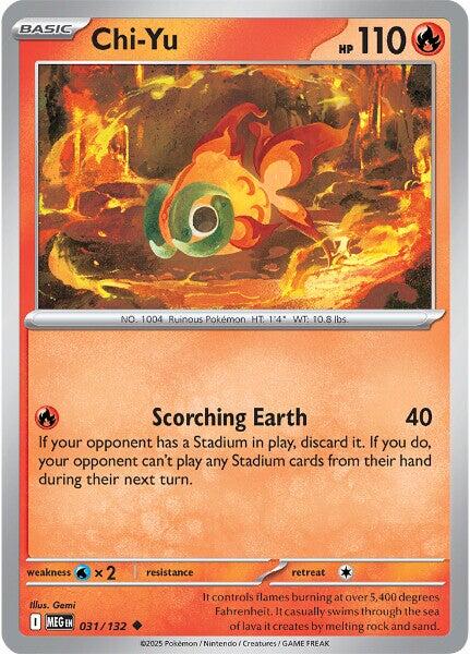 Chi-Yu (031/132) [Mega Evolutions: Base Set] | Exor Games Dartmouth