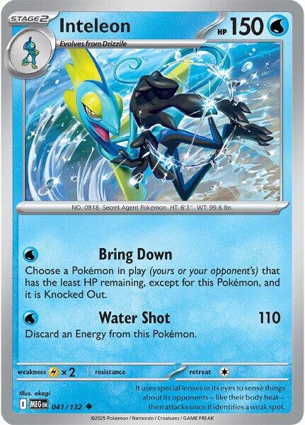 Inteleon (041/132) [Mega Evolutions: Base Set] | Exor Games Dartmouth
