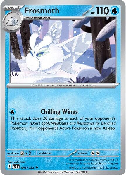 Frosmoth (043/132) [Mega Evolutions: Base Set] | Exor Games Dartmouth