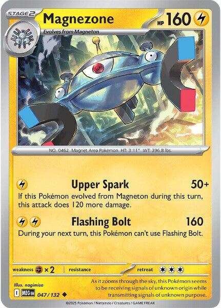 Magnezone (047/132) [Mega Evolutions: Base Set] | Exor Games Dartmouth
