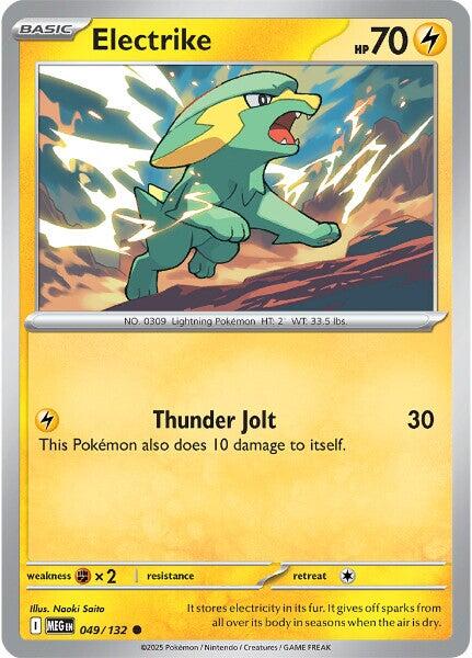 Electrike (049/132) [Mega Evolutions: Base Set] | Exor Games Dartmouth
