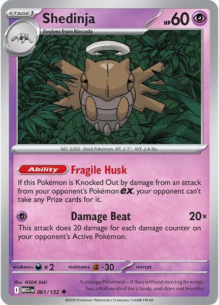 Shedinja (061/132) [Mega Evolutions: Base Set] | Exor Games Dartmouth