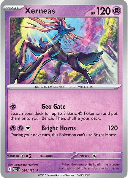 Xerneas (064/132) [Mega Evolutions: Base Set] | Exor Games Dartmouth
