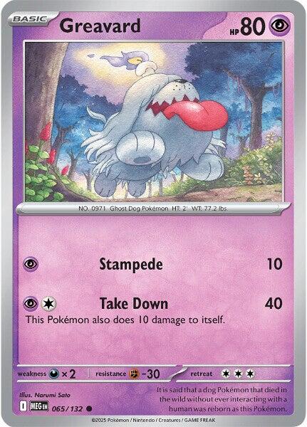 Greavard (065/132) [Mega Evolutions: Base Set] | Exor Games Dartmouth