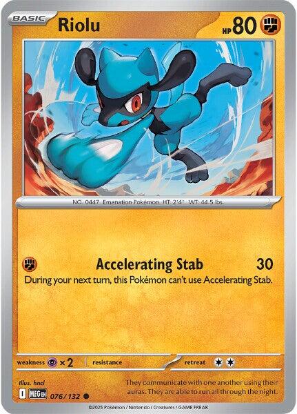 Riolu (076/132) [Mega Evolution: Base Set] | Exor Games Dartmouth