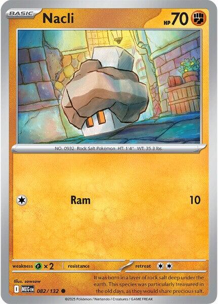 Nacli (082/132) [Mega Evolutions: Base Set] | Exor Games Dartmouth