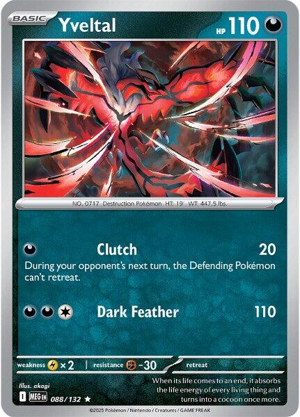 Yveltal (088/132) [Mega Evolution: Base Set] | Exor Games Dartmouth