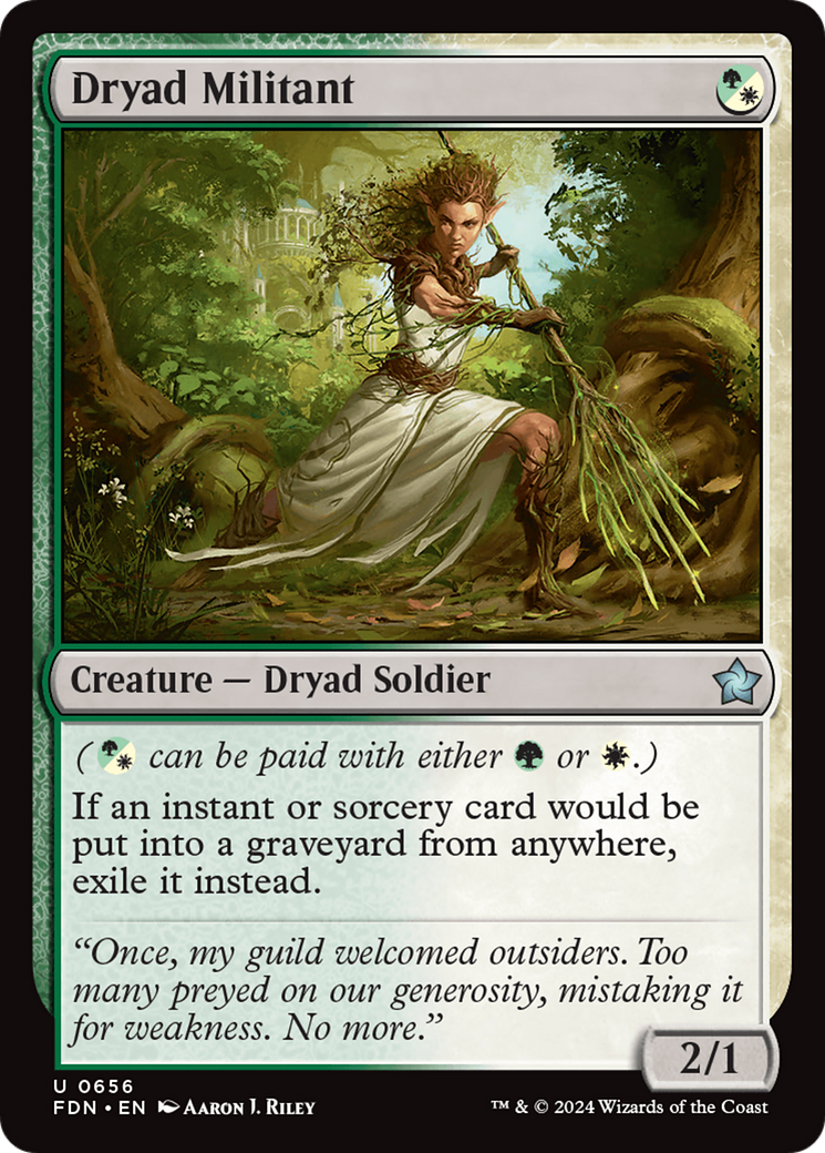 Dryad Militant [Foundations] | Exor Games Dartmouth