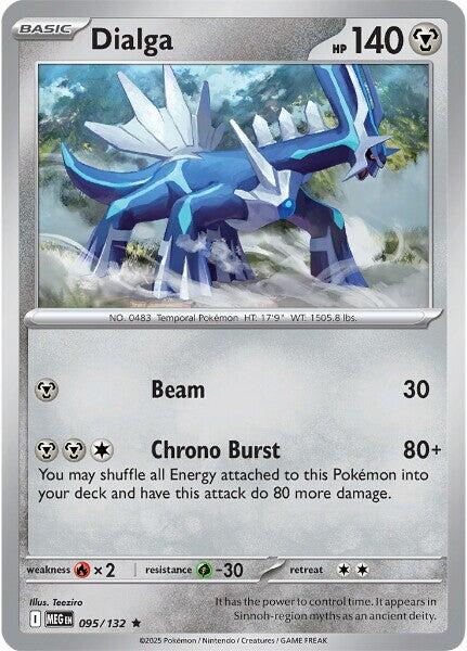 Dialga (095/132) [Mega Evolutions: Base Set] | Exor Games Dartmouth