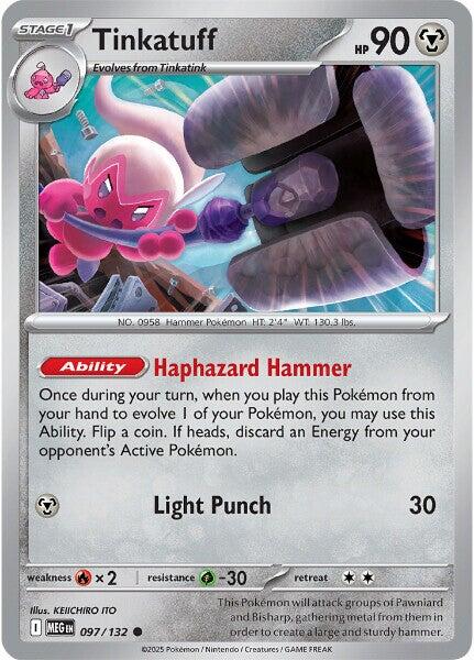 Tinkatuff (097/132) [Mega Evolution: Base Set] | Exor Games Dartmouth