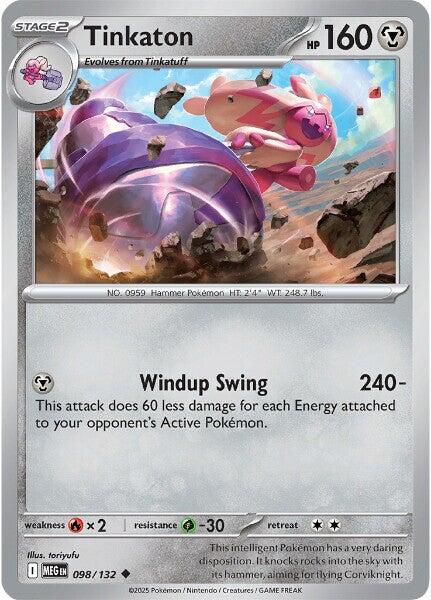 Tinkaton (098/132) [Mega Evolution: Base Set] | Exor Games Dartmouth