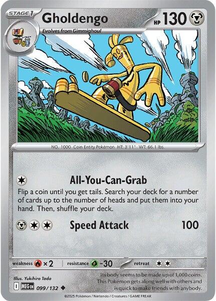 Gholdengo (099/132) [Mega Evolutions: Base Set] | Exor Games Dartmouth