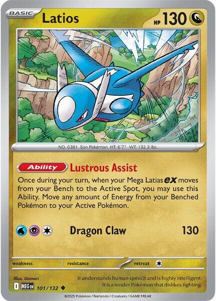 Latios (101/132) [Mega Evolutions: Base Set] | Exor Games Dartmouth