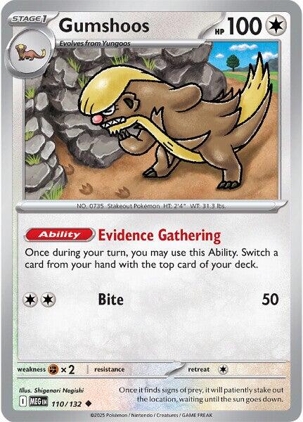 Gumshoos (110/132) [Mega Evolution: Base Set] | Exor Games Dartmouth
