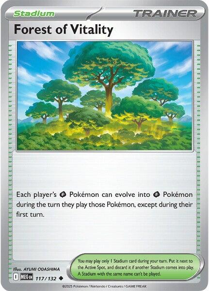 Forest of Vitality (117/132) [Mega Evolution: Base Set] | Exor Games Dartmouth