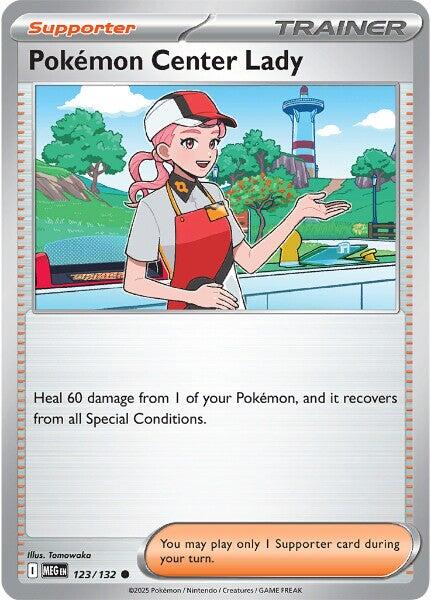 Pokemon Center Lady (123/132) [Mega Evolutions: Base Set] | Exor Games Dartmouth