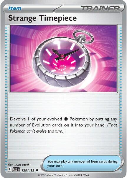 Strange Timepiece (128/132) [Mega Evolutions: Base Set] | Exor Games Dartmouth