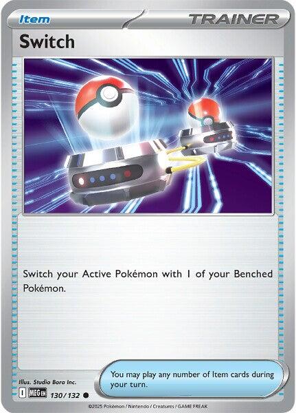 Switch (130/132) [Mega Evolutions: Base Set] | Exor Games Dartmouth