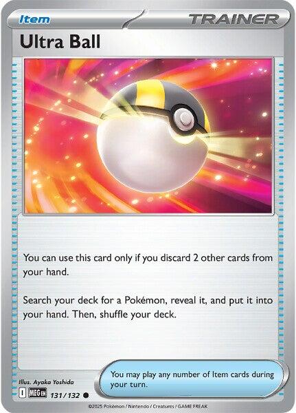 Ultra Ball (131/132) [Mega Evolutions: Base Set] | Exor Games Dartmouth