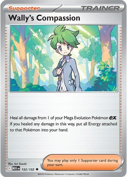 Wally's Compassion (132/132) [Mega Evolutions: Base Set] | Exor Games Dartmouth