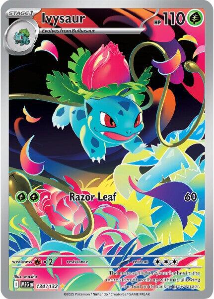 Ivysaur (134/132) [Mega Evolutions: Base Set] | Exor Games Dartmouth