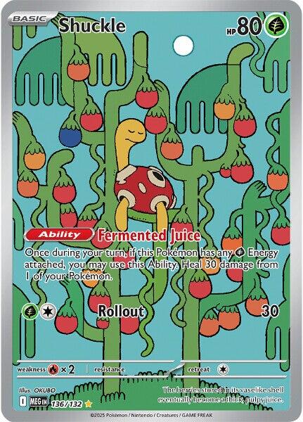 Shuckle (136/132) [Mega Evolution: Base Set] | Exor Games Dartmouth