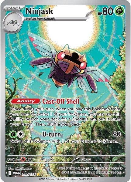 Ninjask (137/132) [Mega Evolution: Base Set] | Exor Games Dartmouth