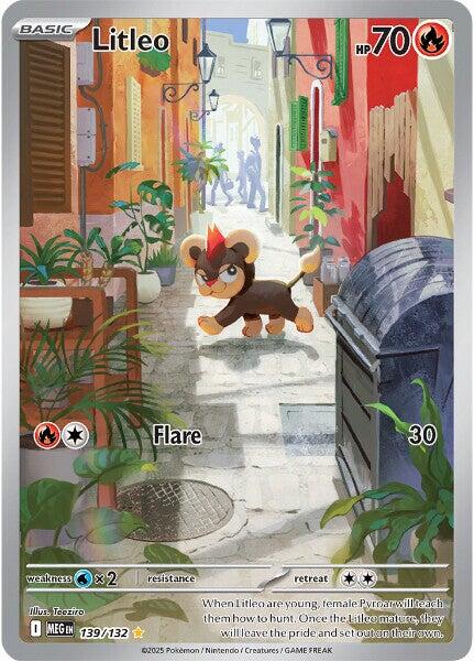 Litleo (139/132) [Mega Evolutions: Base Set] | Exor Games Dartmouth