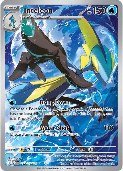 Inteleon (142/132) [Mega Evolutions: Base Set] | Exor Games Dartmouth
