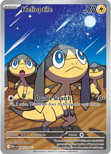 Helioptile (143/132) [Mega Evolutions: Base Set] | Exor Games Dartmouth