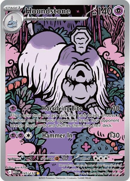 Houndstone (145/132) [Mega Evolutions: Base Set] | Exor Games Dartmouth