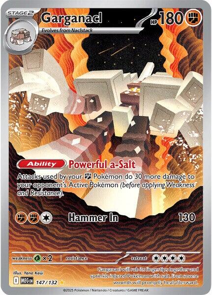 Garganacl (147/132) [Mega Evolutions: Base Set] | Exor Games Dartmouth