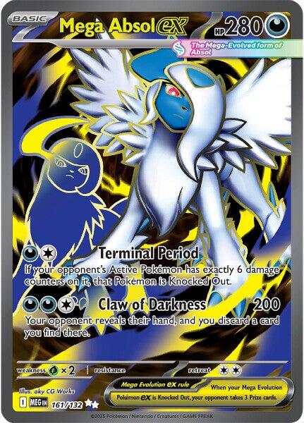 Mega Absol ex (161/132) [Mega Evolutions: Base Set] | Exor Games Dartmouth