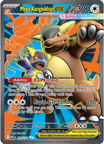 Mega Kangaskhan ex (164/132) [Mega Evolutions: Base Set] | Exor Games Dartmouth