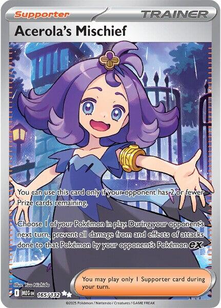 Acerola's Mischief (165/132) [Mega Evolutions: Base Set] | Exor Games Dartmouth