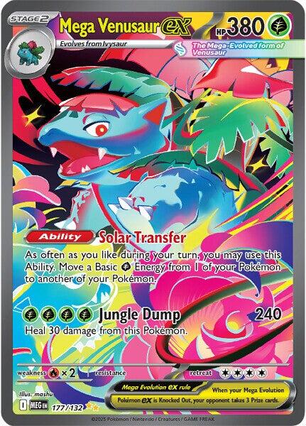 Mega Venusaur ex (177/132) [Mega Evolutions: Base Set] | Exor Games Dartmouth