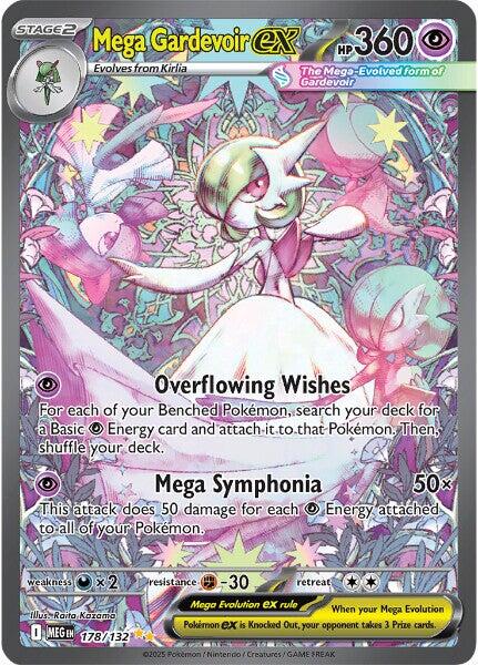 Mega Gardevoir ex (178/132) [Mega Evolutions: Base Set] | Exor Games Dartmouth
