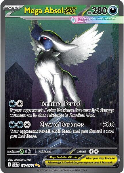 Mega Absol ex (180/132) [Mega Evolutions: Base Set] | Exor Games Dartmouth