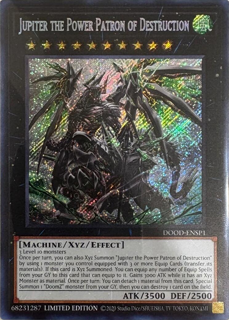 Jupiter the Power Patron of Destruction (SR) [DOOD-ENSP1] Ultra Rare | Exor Games Dartmouth