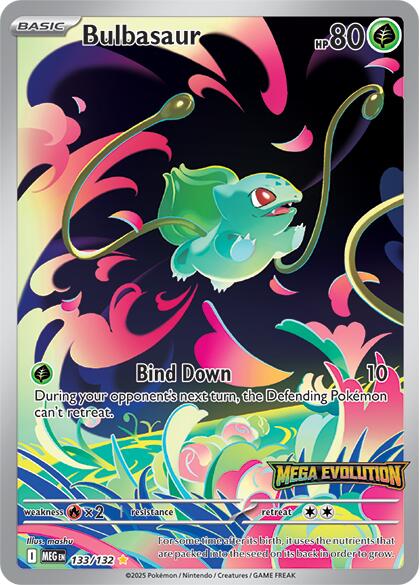 Bulbasaur (133/132) (Mega Evolution) [Mega Evolutions: Base Set] | Exor Games Dartmouth