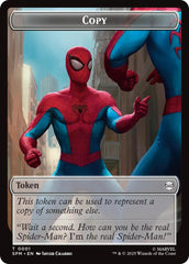 Copy // Human Citizen Double-Sided Token [Marvel's Spider-Man Tokens] | Exor Games Dartmouth