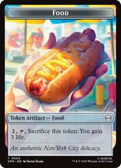 Food // Robot Double-Sided Token [Marvel's Spider-Man Tokens] | Exor Games Dartmouth