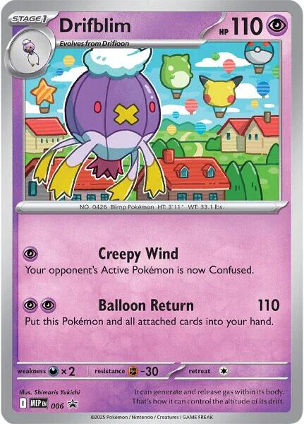 Drifblim (006) [Mega Evolutions Promo] | Exor Games Dartmouth