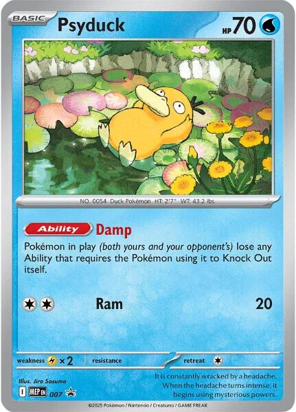 Psyduck (007) [Mega Evolutions Promo] | Exor Games Dartmouth